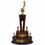 Babe Zaharias 1953 Tampa Golf & CC Mixed Doubles Inv. Championship Bowling Trophy