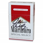 John Daly Signed Red Marlboro Special Select Box - Empty JSA ALOA