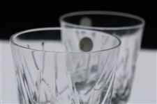 Two (2) Augusta National Golf Club Glass Masters Logo Rocks Glasses - Handmade in Ireland