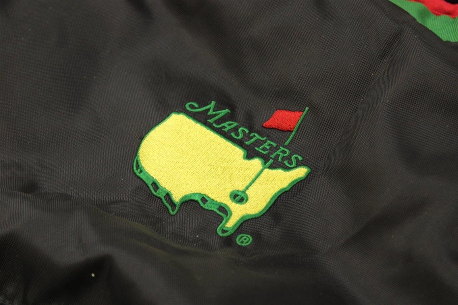 Masters Tournament Logo Green, Black & Red Drawstring Back Pack