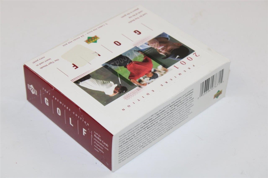2001 Upper Deck Premiere Edition Full Box of 24 Packs - #1502617