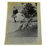 1951 PGA Championship Oakmont Country Club Wire Photograph 