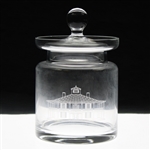 Augusta National Golf Club Clubhouse Logo Glass Jar with Lid