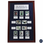 2003 Upper Deck Annika Sorenstam First LPGA Sports Trading Cards Display - Framed