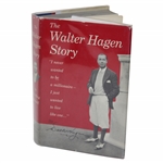 Walter Hagen Signed 1956 The Walter Hagen Story First Edition Book JSA ALOA