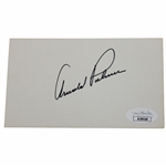 Arnold Palmer Signed Index Card JSA #AL99166