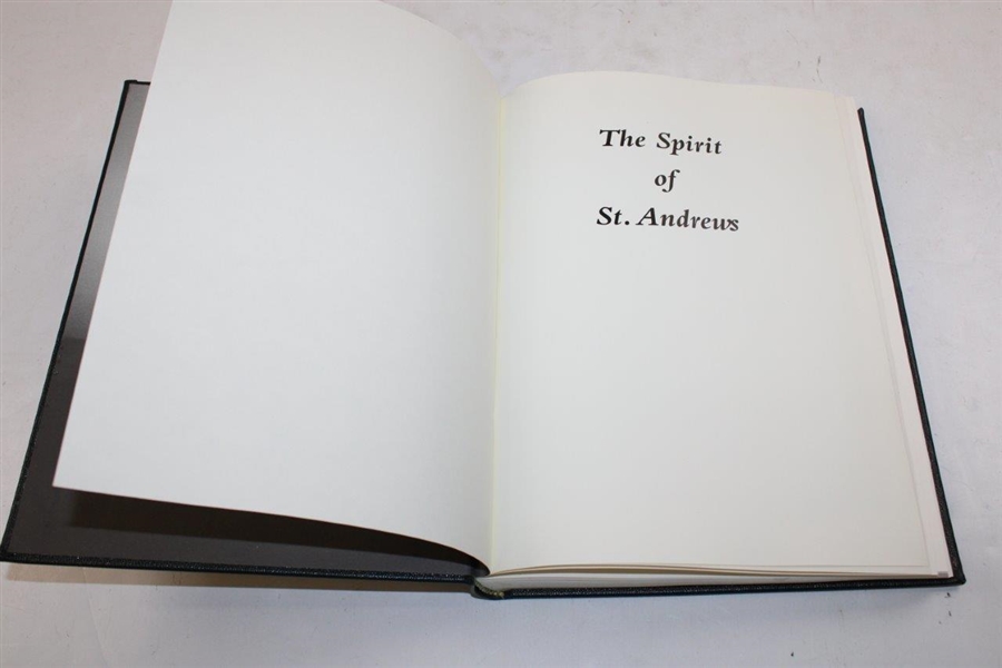 1995 'The Spirit of St. Andrews' LTD ED #521/1500 By Alister Mackenzie