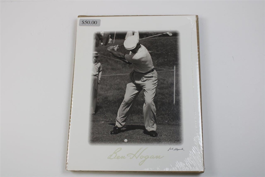 Four Ben Hogan Swing Sequence Posters 
