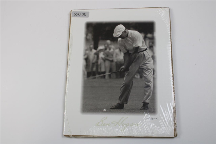 Four Ben Hogan Swing Sequence Posters 