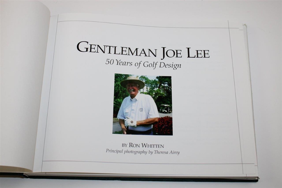 Gentleman Joe Lee: 50 Years of Golf Design Book By Ron Whitten