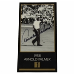 Arnold Palmer Signed 1993 The Champions of Golf 1958 The Masters Collection Card JSA ALOA