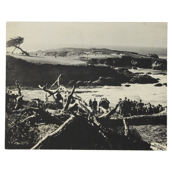 Photograph of Famed 16th Hole At Cypress Point