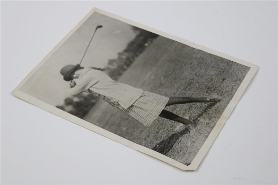 1922 & 1931 Marion Turpie Lake Wire Photos - 14yr Old Record Breaker & Winning 3rd Southern