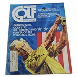 Jack Nicklaus Signed 1973 Golf Magazine JSA ALOA