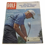 Jack Nicklaus Signed 1965 Golf Digest Magazine Poor Condition JSA ALOA
