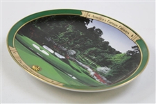 Augusta National Hole 12 Ltd Ed America's Famous Fairways Ceramic Plate by Danny Day