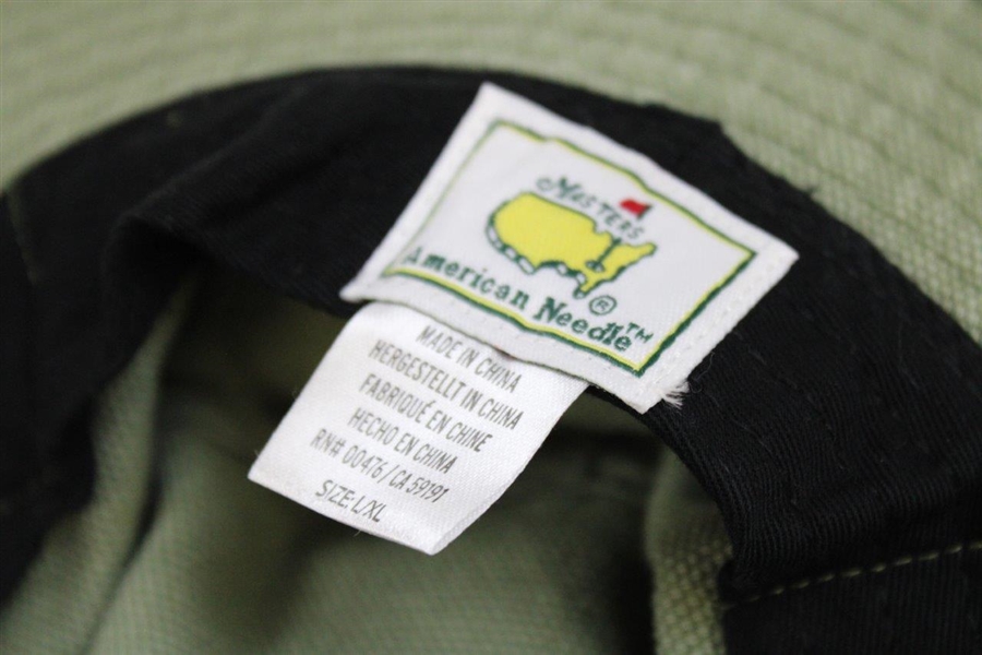 2020 Masters Tournament Patches Collage Olive Bucket Hat - Size L/XL