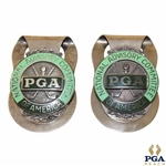 Two (2) PGA of America National Advisory Committee Money Clips
