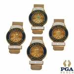 Four (4) 1969 PGA Seniors Championship Contestant Clips/Badges
