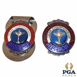 Two (2) Undated Ryder Cup Money Clips - One Missing Backing