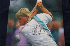 John Daly Signed Blue 'Grip It & Rip It' Sport Devant Bag Towel JSA ALOA