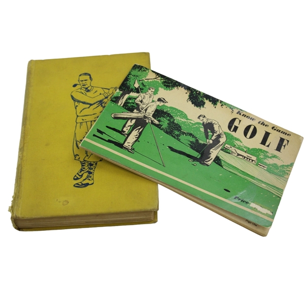 Know the Game of Golf' & 'A New Way to Better Golf' Book & Booklet