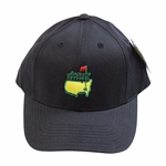 Augusta National Golf Club Black Structured American Needle Hat - New With Tags