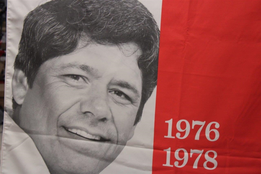 1976 Colonial Champion Lee Trevino Course Flown Banner