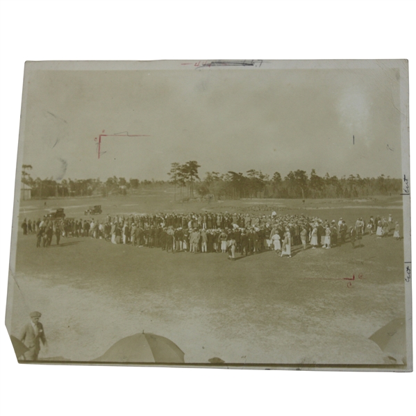 1921 Original Photo From North And South Open - Jock Hutchison 