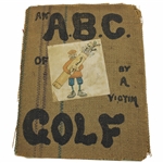 1898 An A.B.C. of Golf 4t Edition Book by a Victim