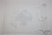 Arnold Palmer Signed Invitational at Bay Hill Embroidered Flag JSA ALOA