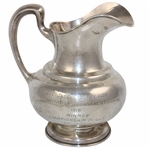 Bobby Jones Only Winner’s Trophy Ever Offered - 1916 Cherokee CC Inv. Trophy as 14yr Old