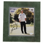c. 2000 Tiger Woods Signed Color Photo with Keep Smiling Inscription JSA #XX64776