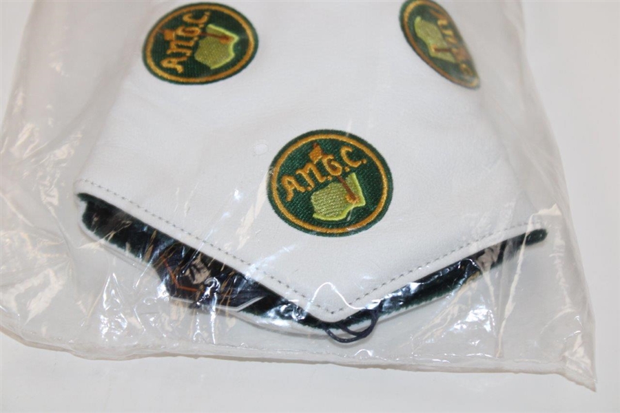 Augusta National Golf Club Links & Kings White Driver Head Cover - New with Tags