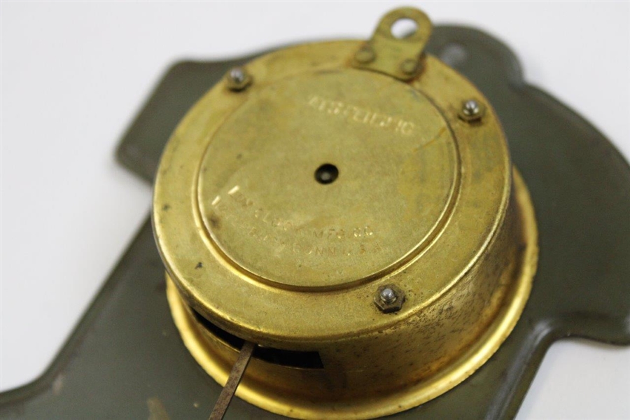 1910 De Luxe Pendulum Clock - Waterbury Ct. Manufactured August C Keebler Co. w/ Key