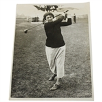 1923 C.H. Vanderbeck Photo From The Third Round Of The National Womens Golf Tournament 