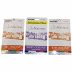 2019 Masters Berckmans Place Wednesday Badge & Two (2) Thursday Tickets