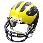 Gerald Ford Signed University Of Michigan Mini Football Helmet JSA ALOA