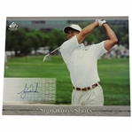Tiger Woods Signed 2005 Upper Deck Signature Shots Photo/Card JSA ALOA