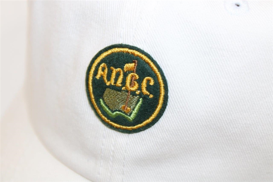 Augusta National Golf Club White Circle Logo  Hat - New with Tags