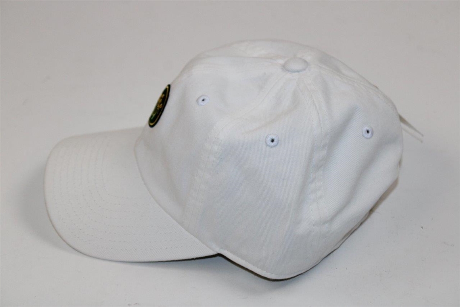 Augusta National Golf Club White Circle Logo  Hat - New with Tags