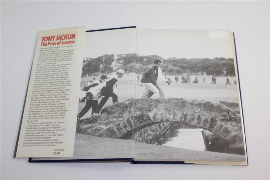 1979 'Tony Jacklin: The Price of Success Book by Liz Kahn