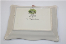 St. Andrews Millennium Collection Porcelain Wall Dish by Artist Bill Waugh