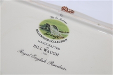 St. Andrews Millennium Collection Porcelain Wall Dish by Artist Bill Waugh