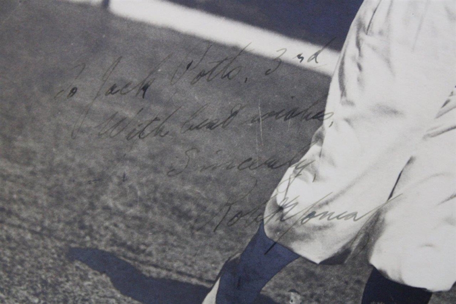 Bobby Jones Signed Photo Personalized & Inscribed JSA #YY79570