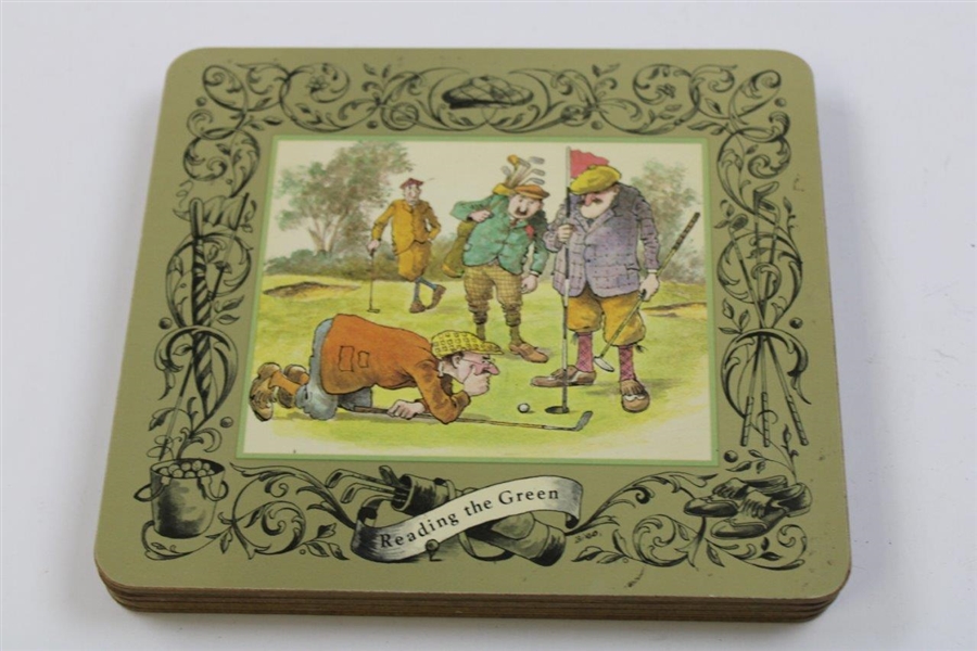 Six (6) Golf Themed Placemats