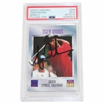 Tiger Woods Signed 1996 SI For Kids Series 3 Card PSA Auto 10 #87564373