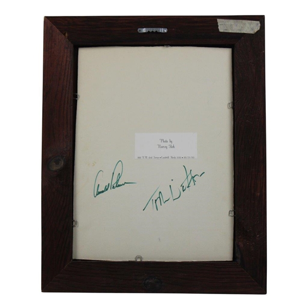 Jack Nicklaus Signed Atlanta Golf Classic Trophy Photo + Palmer & Watson Framed JSA ALOA
