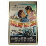 Follow The Sun Movie Poster About Ben Hogans Life - Framed