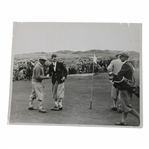 1926 Bobby Jones Defeated at the British Amateur Sweeping Action Original Wire Photo